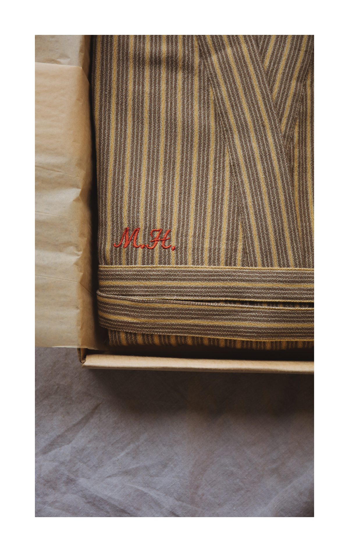 Balci Robe  Luxury Unisex Cotton/Linen Handwoven Turkish Robe in